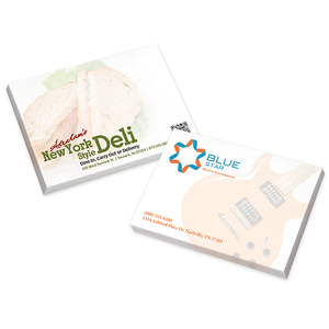 4x3  Sticky Notes-25 sheets-4 Color  FREE
