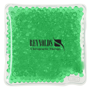 Square  Gel Bead Hot-Cold Pack - Full  Color