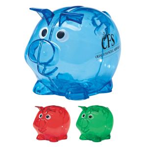 Mini  Plastic Piggy  Bank
