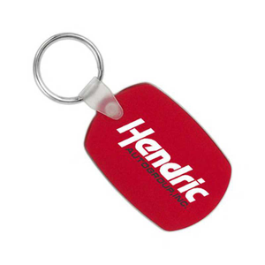 Oval  Soft Squeezable Key  Tag