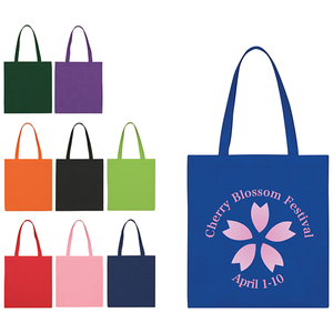Non-Woven  Economy Tote Bag - 13 1/2" W x 14"  H