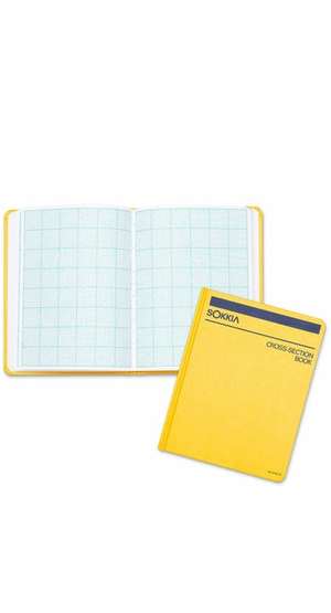 Sokkia Field Book Cross-Section Large Size (6 1/2 x 8 1/2 in.) 815275