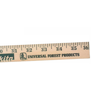 Natural  Finish  Yardstick