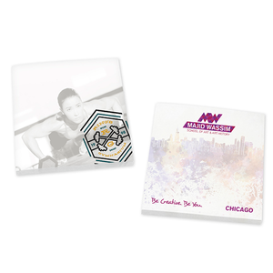 3x3  Sticky Notepads-25 Sheets-4 Color  FREE