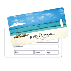Medium  Plastic Luggage  Tag