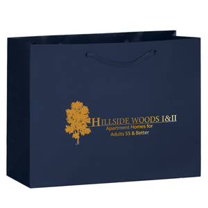 Foil  Stamp 13 x 10 Matte Laminate Euro Tote with  Gusset