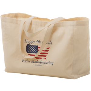 Rectangular  Cotton Canvas Tote  Bag