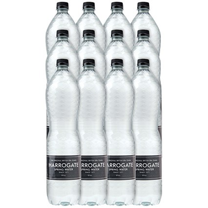 Harrogate Still Water, Plastic Bottles, 1.5 Litres, Pack of 12