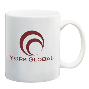 11  oz. White Ceramic  Mug