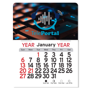 Peel-N-Stick®  Calendar -  Rectangle