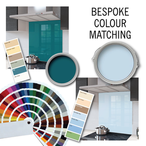 Glass Splashback - In Bespoke Colours - Made To Measure