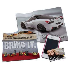 Weslyan  Microfiber Cloth - Square - One Side  Imprint