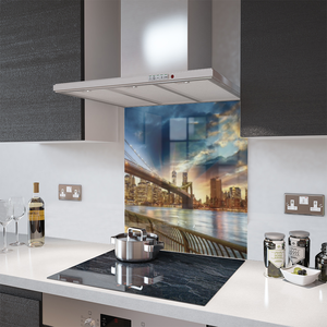 Glass Splashback - Printed With Shutterstock Images - Made To Measure