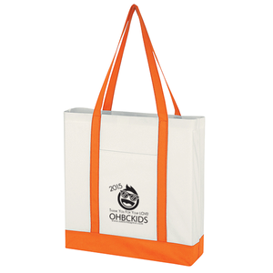 Non-Woven  Tote Bag With Trim  Colors