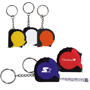 3  1/4 Ft. Mini Grip Tape Measure Key  Chain