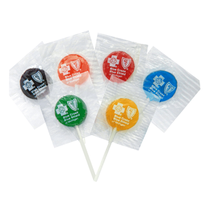 Ad  Pops with Imprinted  Wrapper
