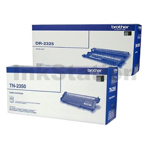 Genuine Brother TN-2350 Toner Cartridge + Genuine DR-2325 Drum Unit Combo