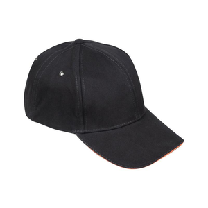 Heavy Brushed Cotton Sandwich Peak Cap with Metal Buckle