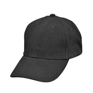 Heavy Brushed Cotton Baseball Cap Metal Buckle Closure