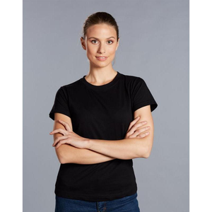 Ladies Semi Fitted Combed Cotton Jersey Tee