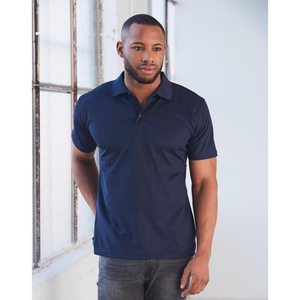 160gsm CoolDry Polyester Mens Short Sleeve Polos