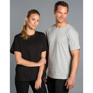 Unisex Cotton Jersey Crew Neck Tee 155gsm