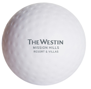 Golf  Ball Squeezies Stress  Reliever
