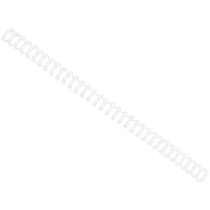 GBC Binding Wire Elements, 34 Loop, 8mm, White, Pack of 100