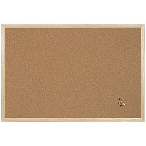 Q-Connect Corkboard, Wooden Frame, W1200xH900mm