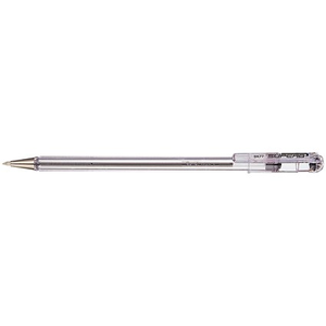 Pentel Superb Ballpoint Pen, Black, Pack of 12