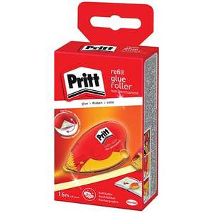 Pritt Glue-It Roller Instant Adhesive Non-perm Refillable Precise Transparent Ref 2163008