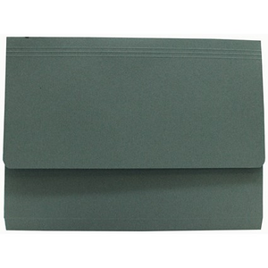 Guildhall A4+ Document Wallets, 285gsm, Blue, Pack of 50