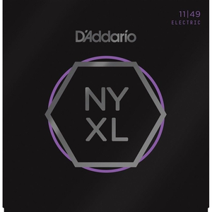 D'Addario NYXL1149 Nickel Wound Electric Guitar Strings - Medium (11-49)
