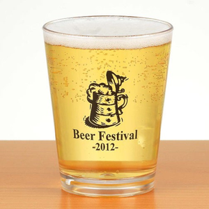 Mini  Pint 4 oz Plastic Taster  Glass