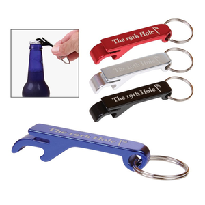 Aluminum  Bottle Opener Key  Tag