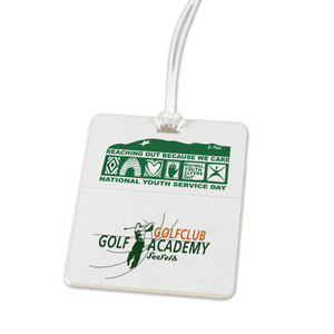 Rectangle  Golf Bag  Tag