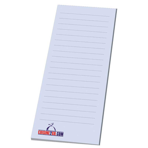 3"  x 9" Non-Adhesive Scratch Pad - 25 Sheet  Pad