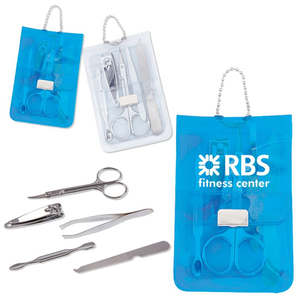 Translucent  5-Piece Manicure  Pouch