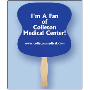 Hourglass  Hand  Fan