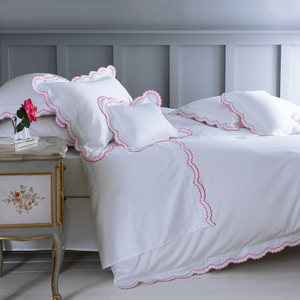 Rosa Pink Pillowcase Standard Oxford 