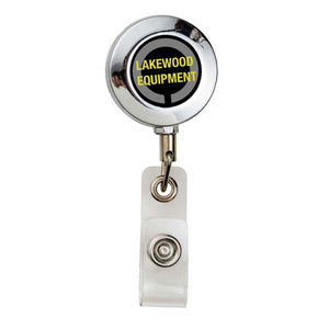 Metal Round Badge Reel