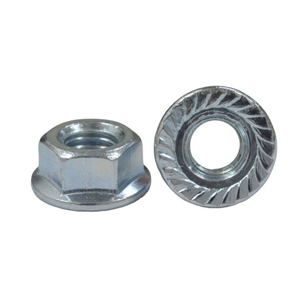 M8 Flange Nuts (BZP) x 100