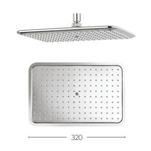 Crosswater - Essence 320mm Rectangular Fixed Showerhead