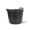 Plastic tub Black 40Ltr