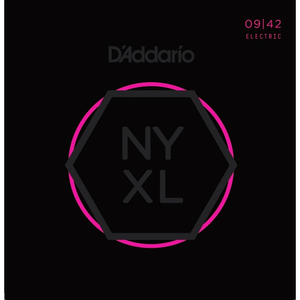 D'Addario NYXL0942 Nickel Wound Electric Guitar Strings - Super Light (9-42)