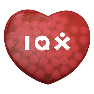 Heart Shaped Credit Card Mints