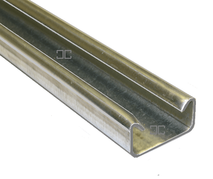 21mm Plain Channel - 1 Metre