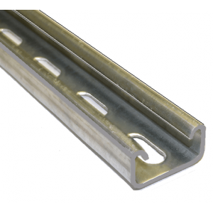 21mm Slotted Channel Hot Dip Galvanised - 4 Metre