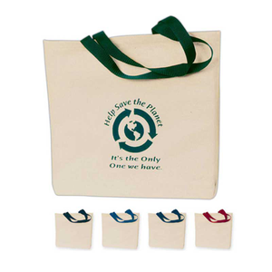 Natural Cotton Canvas Tote Bag