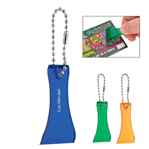 Lottery  Scratcher with Bead  Chain